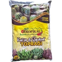 Tropikal Kaktüs Sukulent Toprağı 2,5 Lt Organik Ve Doğal