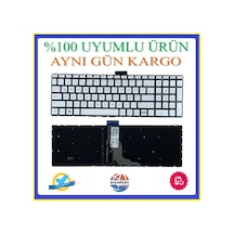 HP Uyumlu 3H925Ea Klavye Tuş Takımı Gümüş Tr Işıklı