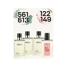 Kadın - Erkek Parfüm Seti 122 - 149 - 561 - 613 50 Ml Dörtlü Set Aromatik
