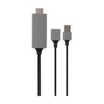 Hytech HY-XO54 Görüntü Aktarıcı Kırmızı/Siyah USB-F to HDMI 1m M