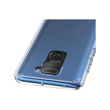 Bezos Redmi Note 9 Kılıf Lüx Şeffaf Silikon - Şeffaf Nıda