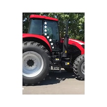 Traktör Yan Kapı Yıldız Yapışkan Sport Modifiye Sticker