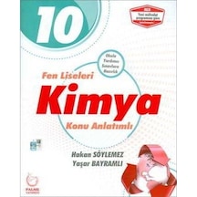 10.Sınıf Kimya Konu Anlatım Fen Liseleri için - Palme Yayıne