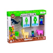Minecraft 3d Toppeez 8'li Deluxe Figür Seti Seri 2 Model 4 Pmı/mc2270