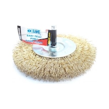 Mey İthalat Hawk Ha10135 Pimli Sarı Tel Daire Fırça 100x10 Mm