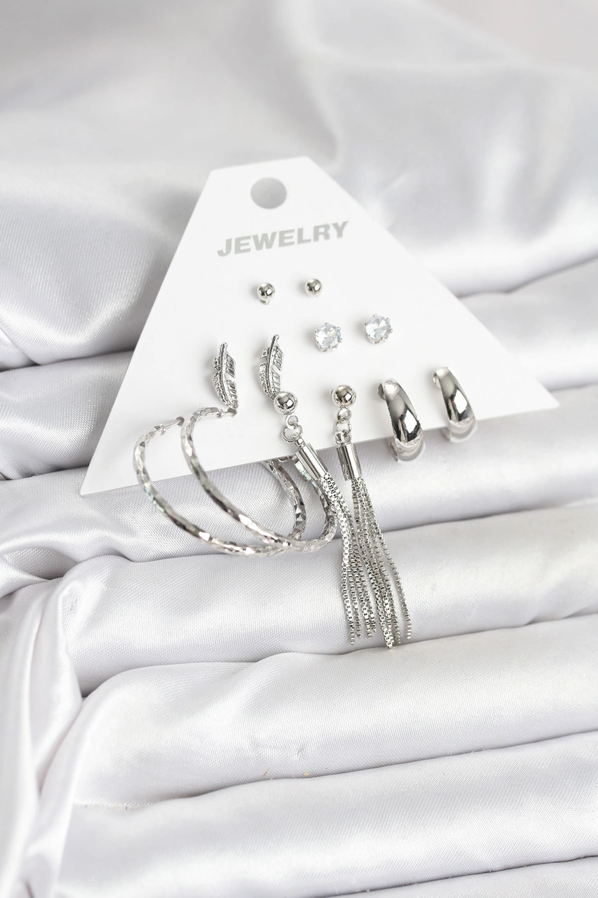 Pirinç Küpe Set - Ebj251025w36702 Diğer