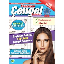 Fenomen Çengel Bulmaca 20 Maxi Yayıncılık