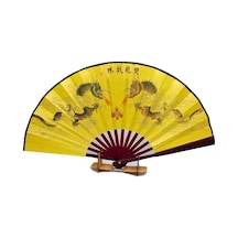 Çin Bambu Kraft Kağıt Yelpaze Orta Çanta Boy No.1