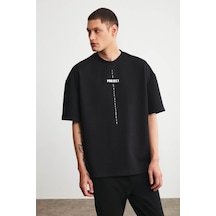 Noıssey Chulchan Shop Project Oversize Siyah T-shirt