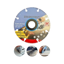 Ahşap Pvc Alüminyum Kesme Diski 115 Mm