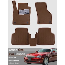 Chrysler Crossfire Coupe 2004-2008 Uyumlu Eva Paspas Tam Set Araca Özel,su Geçirmez 915