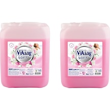 Viking Çamaşır Yumuşatıcısı Romantik 2 x 5 L