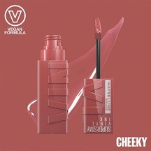 Super Stay Vinyl Ink Uzun Süre Kalıcı Likit Parlak Ruj - 35 Cheeky Çok Renkli