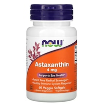 Now Foods Astaxanthin 4 Mg 60 Vegetarian Capsules