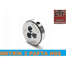 M2.0 Mini Pafta Hss Metrik Diş Açma