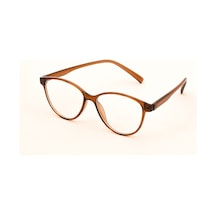 Hildeon Optik Uyumlu Vintage Retro Gözlük Kahverengi