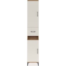 Hyperion Dolap 5 Raflı Tek Çekmeceli 2 Kapaklı 44x44x243 Çam-... Çam
