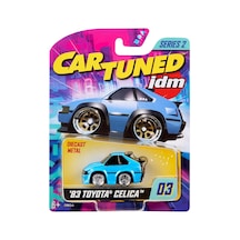 Cartuned Jdm Seri 2 1983 Celica Supra, Mavi, Metal Gövde, Diecast Arabası