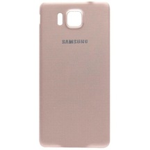 Senalstore Samsung Galaxy Alpha Sm-g850 Arka Kapak Pil Kapağı Gold
