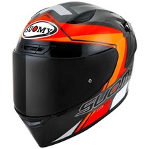 Suomy Tx-Pro Carbon Kask Glam Orange Kapalı Motosiklet Kaskı