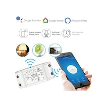 Ack Wifi Röle Akıllı Anahtar Switch Wi-fi İle Uzaktan Smart Kontrol 90-230v 10a Ip20