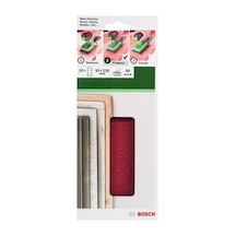 10'lu Titreşimli Zımpara Kağıdı, 93 X 230 Mm 80 Kum
