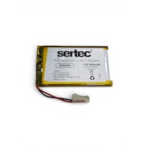 Sertec 605080 3.7v 3000 Mah Li-polymer Pil Devreli/1.5a Standart