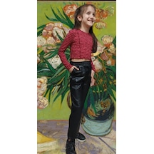 Uzun Kollu Kız Çocuk Crop Model Body 001
