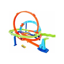 Hot Wheels Bumerang Çemberli Yarış Pisti Htk16 Turuncu