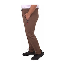 Moc Grande Mocgrande Büyük Beden Classic Eşofman Altı Fermuarlı Cep 22500 Taba-Taba