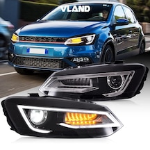 Volksvagen Polo 6c 2015-2016-2017 Audi Dizayn Ledli Ön Far
