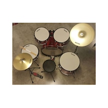 Maxtone Mxc-3017fmr Davul Set Metalik Kırmızı