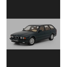 Triple 9 1:18 Ölçek 1996 Bmw 5 Serisi Touring E34 Oxford Green Model Araba