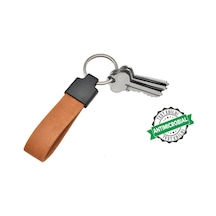 Pigado Taba Renk Metal Antibakteriyel Unisex Anahtarlık