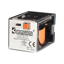 Emas Re1p11ac220 Re1 220vac 3 Kontak 3 Kontak 11 Pin Endüstriyel Röle