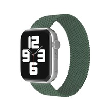 Apple Watch 38mm Ayarlı Solo Silikon Kordon - Haki Yeşil Diğer