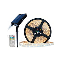 Forlife 20watt Güneş Panelli Solar 10 Metre Hortum Şerit Led Günışığı