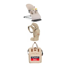Tommybaby Millenium Hediye Seti Ana Kucağı - Kanguru - Anne Bebek Çantası
