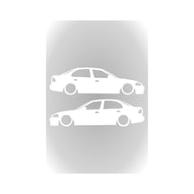2 Adet Honda Civic Basık Oto Sticker Araba Sticker Beyaz 15 X 4,5 Cm