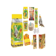 Sultan-cennet Papağanı Besin Paketi Seti-10 Parça