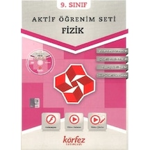 9.Sınıf Fizik Aktif Öğrenim Seti Körfez Yayın Dvd Hediyeli