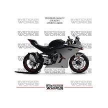 Cfmoto 450sr Kaplama Sticker Çift Renk Motor Kaplama Modeli Hazır Kit Yüksek Kalite 19778785