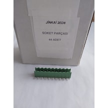 Jinkai 3.81mm geçmeli 90 derece erkek geçmeli klemens. takımı