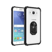 Microsonic Samsung Galaxy Uyumlu J7 Core Kılıf Grande Clear Ring Holder Microsonic Samsung Galaxy Uyumlu J7 Core Kılıf Grande Clear Ring Holder