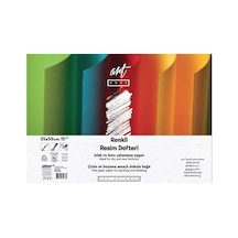 Clara Renkli Resim Defteri 160 Gr / 180 Gr, 35 X 50, 12/3 Yaprak Sku: Zeus8690010343512