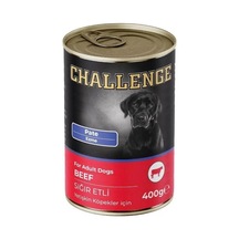 Challenge Pate Sığır Etli Yetişkin Köpek Konservesi 400 Gr