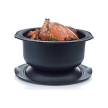 Tupperware Ultra Pro Yuvarlak 5Lt Siyah