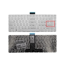 HP Uyumlu Stream 14-ax007nt (2EQ04EA) Notebook Klavye (Beyaz TR) (Pars Power) Küçük Enter Beyaz 832745