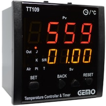 Gemo Tt109-230Vac Dahili Zaman Röleli Pıd Sıcaklık Kontrol