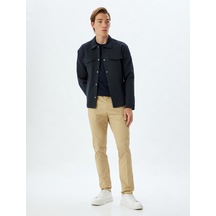 Koton Chino Pantolon Slim Fit Cep Detaylı Pamuklu Bej 5wam40037hw Ekru
